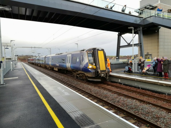 East Linton Station Opening Day - 2023-12-13